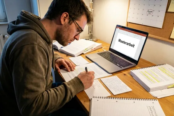 Verteidigung der Masterarbeit