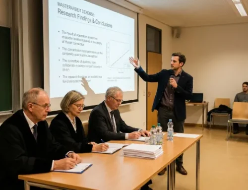 Verteidigung der Masterarbeit: Ablauf, Präsentation und typische Fragen